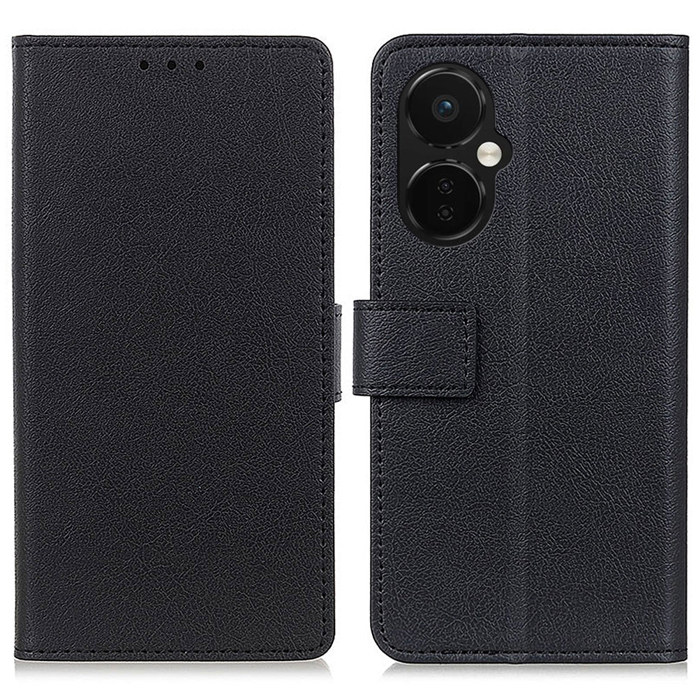 For OnePlus Nord CE 3 Lite 5G Nord N30 5G Anti-scratch Wallet Cover Fine Textured Leather Cell Phone Stand Case For OnePlus Nord CE 3 Lite 5G Nord N30 5G Anti-scratch Wallet Cover Fine Textured Leather Cell Phone Stand Case